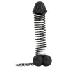 S-Line Porte-Clés Pénis Super John Noir